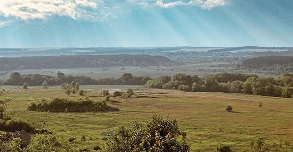 Alabama Land with Blue Sky